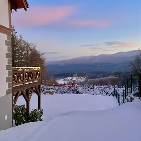 Dwupoziomowy, Luksusowy Platinum - Sunny Slope Szklarska Poreba, Sauna, Widok, Ogrod, Taras, 3 Lazienki, 2 Do 8 Osob