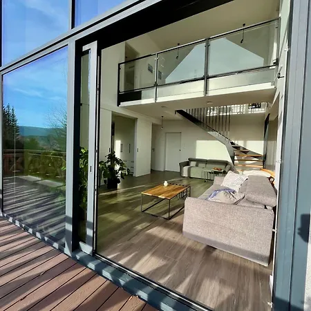 Dwupoziomowy, Luksusowy Platinum - Widok Na Gory, Prywatna Sauna W Cenie, Taras, 3 Lazienki - Luksus I Natura - Sunny Slope Szklarska Poreba