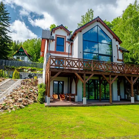 Dwupoziomowy, Luksusowy Platinum - Sunny Slope Szklarska Poreba, Sauna, Widok, Ogrod, Taras, 3 Lazienki, 2 Do 8 Osob * Szklarska Poręba