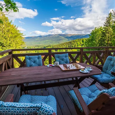 Dwupoziomowy, Luksusowy Platinum - Sunny Slope Szklarska Poreba, Sauna, Widok, Ogrod, Taras, 3 Lazienki, 2 Do 8 Osob