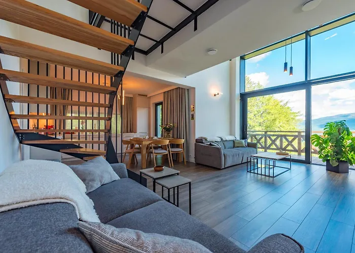 Dwupoziomowy, Luksusowy Platinum - Widok Na Gory, Prywatna Sauna W Cenie, Taras, 3 Lazienki - Luksus I Natura - Sunny Slope Szklarska Poręba