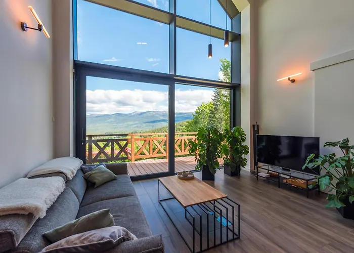 Dwupoziomowy, Luksusowy Platinum - Widok Na Gory, Prywatna Sauna W Cenie, Taras, 3 Lazienki - Luksus I Natura - Sunny Slope * Szklarska Poręba