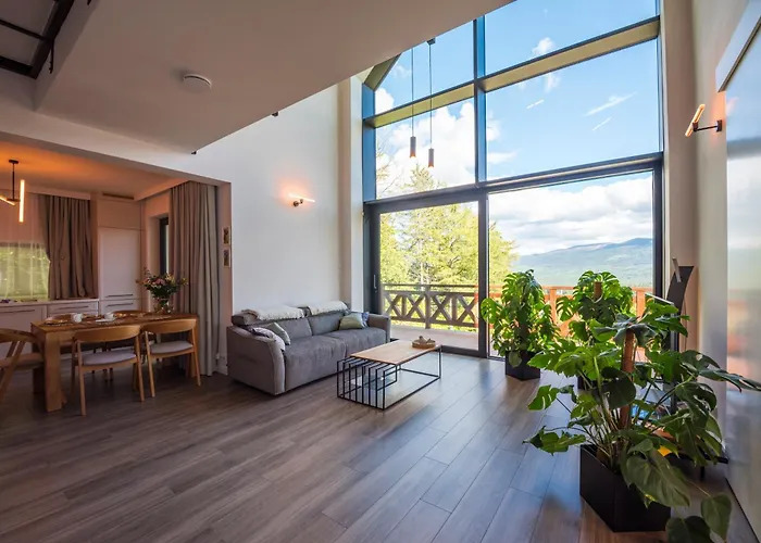 Dwupoziomowy, Luksusowy Platinum - Widok Na Gory, Prywatna Sauna W Cenie, Taras, 3 Lazienki - Luksus I Natura - Sunny Slope Appartement Szklarska Poręba