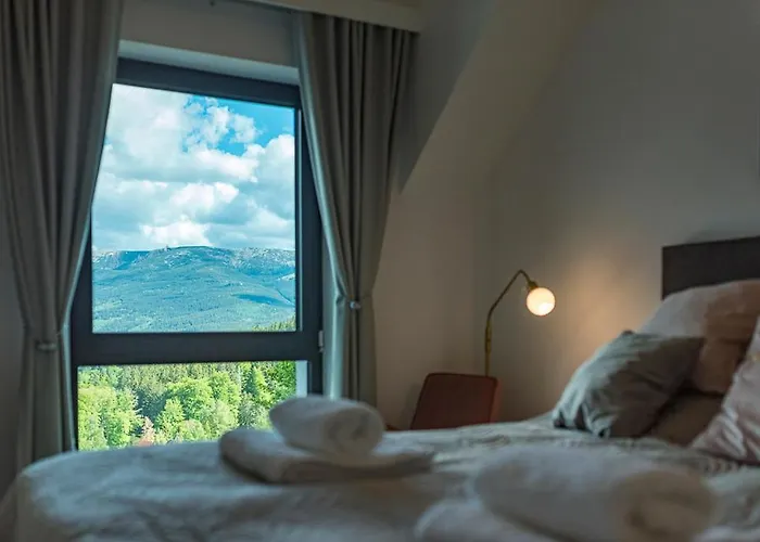 Dwupoziomowy, Luksusowy Platinum - Widok Na Gory, Prywatna Sauna W Cenie, Taras, 3 Lazienki - Luksus I Natura - Sunny Slope Szklarska Poręba